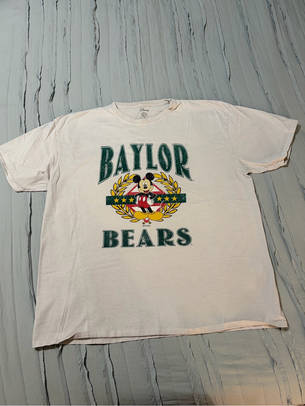 Baylor Bears Blue 84 Disney Short Sleeve | Size XL